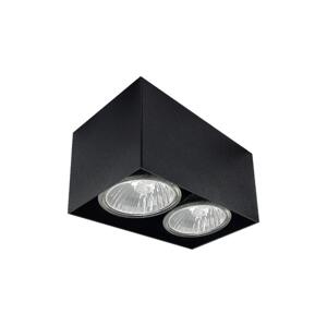 - Brosline 1076 - Bodové svítidlo CAGE 2xGU10/10W/230V černá 1076