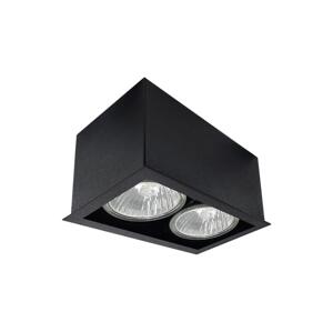 - Brosline 1080 - Bodové svítidlo CAGE 2xGU10/10W/230V černá 1080