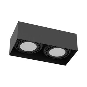 - Brosline 1269 - Bodové svítidlo CAGE 2xGU10/18W/230V černá 1269