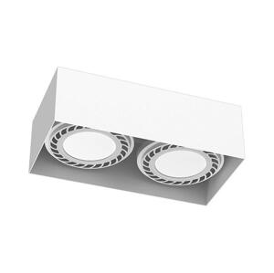 - Brosline 1270 - Bodové svítidlo CAGE 2xGU10/18W/230V bílá 1270