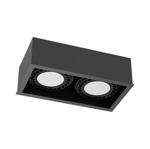 - Brosline 1273 - Bodové svítidlo CAGE 2xGU10/18W/230V černá 1273