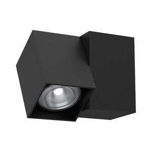 - Brosline 2292 - Nástěnné bodové svítidlo CUBE 1xGU10/10W/230V černá 2292