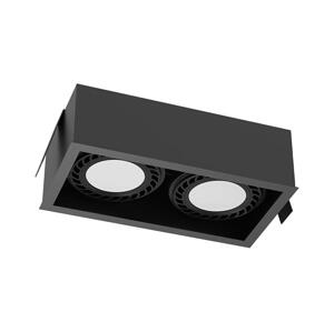 - Brosline 3274 - Podhledové svítidlo CAGE 2xGU10/18W/230V černá 3274