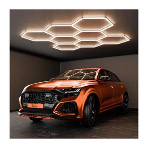 SmartLED LED Stropní svítidlo LED/280W/85-265V 4000K 313x298 cm CRI 90 IP54 bílá 5403