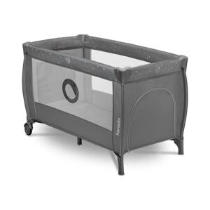 Lionelo Lionelo - Cestovní postýlka STEFI PLUS Grey Multicolor