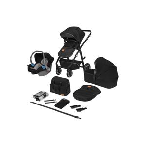 Lionelo Lionelo - Kombinovaný kočárek 3v1 BIANKA Black Onyx