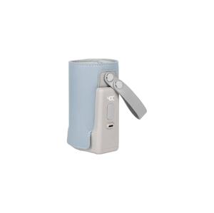 Lionelo Lionelo - Nabíjecí ohřívač lahví THERMUP GO PLUS 10W/5V modrá/šedá