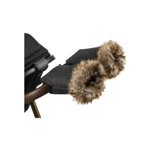 Lionelo Lionelo - Rukávníky na kočárek HANDMUFF Black