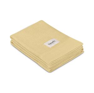 Lionelo Lionelo - Bambusová deka BAMBOO BLANKET 75x100 cm Yellow Lemon