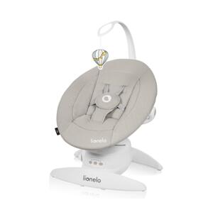 Lionelo Lionelo - Dětské houpátko s melodií IRIS 4xAA Beige Sand