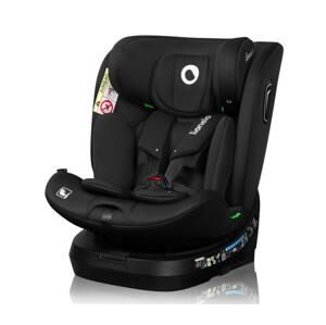 Lionelo Lionelo - Autosedačka se základnou otočná BRAVE i-Size 40-150 cm Black Carbon