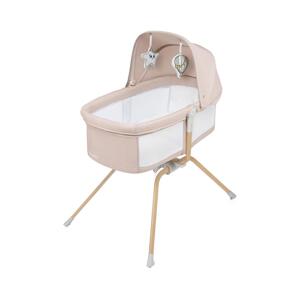 Lionelo Lionelo - Cestovní postýlka MALIN EVO Beige Natural