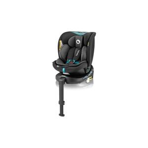 Lionelo Lionelo - Autosedačka se základnou otočná NAVY i-Size 40-150 cm černá/tyrkysová