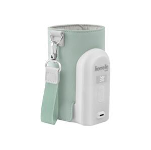 Lionelo Lionelo - Nabíjecí ohřívač lahví THERMUP GO EVO 18W/5V zelená/bílá