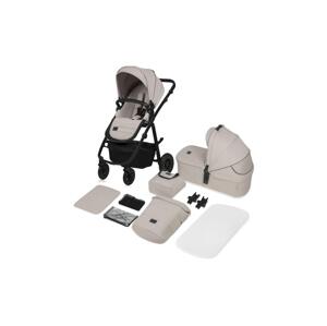 Lionelo Lionelo - Kombinovaný kočárek 2v1 AMBER PLUS Beige Sand