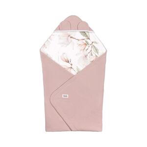 Lionelo Lionelo - Zavinovačka do autosedačky TRAVEL SWADDLE 90x90 cm Beige Magnolia