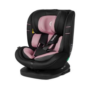 Lionelo Lionelo - Autosedačka se základnou otočná BASTIAAN i-Size 40-150 cm Pink Rose