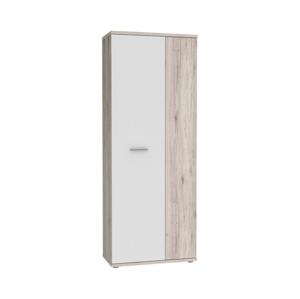 FORTE Komoda/Botník SIMO bílá/taupe MS157-P79F