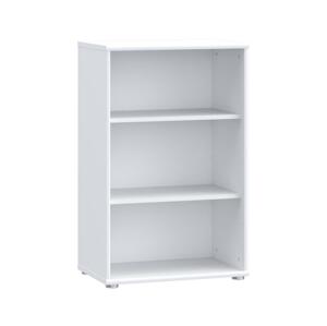 FORTE Knihovna URAN bílá T2KR70-120