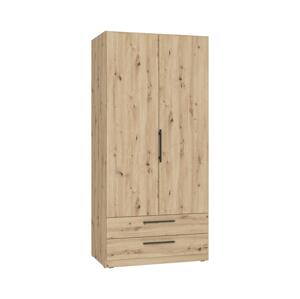 FORTE Šatní skříň MARO 100x213 cm dub artisan CDXS87-D78