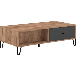 Wipmeb Sp. z o.o Konferenční stolek SULA dub craft/černá