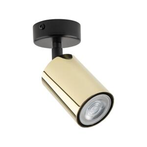 Bodové svítidlo ZOOM 1xGU10/10W/230V mosaz/černá 33506