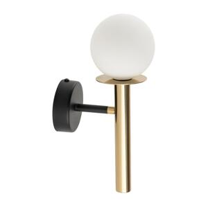 Nástěnná lampa DAISY 1xG9/12W/230V zlatá/černá/bílá