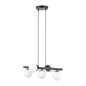 Lustr na lanku AVOLA 5xG9/12W/230V černá