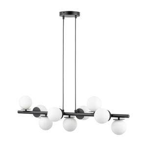 Lustr na lanku AVOLA 9xG9/12W/230V černá