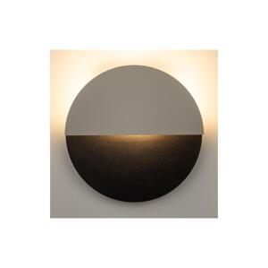 LED Nástěnné svítidlo LUNA LED/7W/230V pr. 26 cm černá/béžová