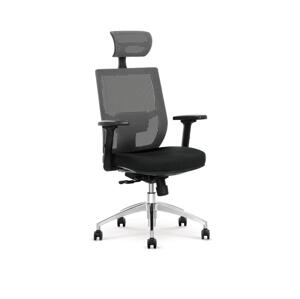 Halmar Kancelářská židle ELMIR černá/šedá V-CH-ADMIRAL-FOT