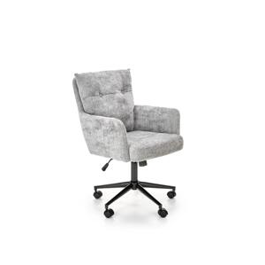 Halmar Kancelářská židle SAVO světle šedá V-CH-FLORES-FOT-J.POPIEL