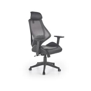 Halmar Kancelářská židle TERO černá/šedá V-CH-HASEL-FOT