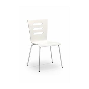 Halmar Jídelní židle BALENA 1 ks bílá V-CH-K/155-KR-BIAŁY