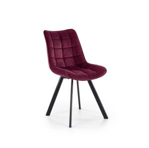 Halmar Jídelní židle COMORO 1 ks tmavě červená V-CH-K/332-KR-BORDOWY