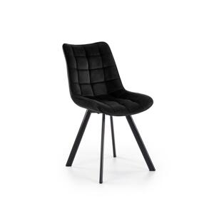 Halmar Jídelní židle COMORO 1 ks černá V-CH-K/332-KR-CZARNY