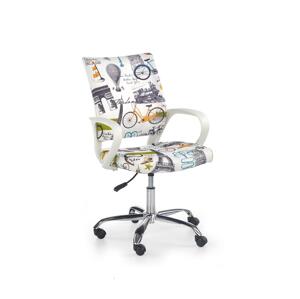 Halmar Kancelářská židle SIRAQ pestrobarevná V-CH-IBIS-FOT-PARIS