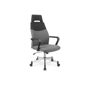 Halmar Kancelářská židle ELUN černá/šedá V-CH-OLAF-FOT-POPIEL
