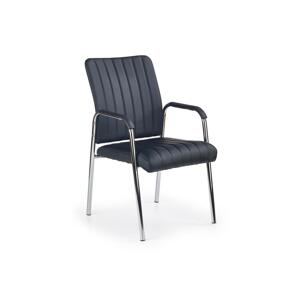 Halmar Jídelní židle KIVI 1 ks černá V-CH-VIGOR-FOT