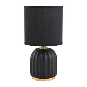 Zuma Line Zuma Line HS8723-BL - Stolní lampa 1xE14/40W/230V černá/zlatá