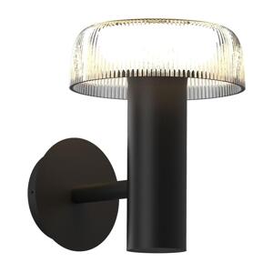 Zuma Line Zuma Line WT33111 - LED Solární nástěnná lampa BLUET LED/2,5W/2000mAh IP44 černá