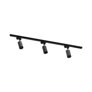 Zuma Line 3551 - Bodové svítidlo v lištovém systému TUBE 3xGU10/35W/230V černá 3551