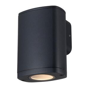38880 - Venkovní nástěnné svítidlo ZEVI 1xGU10/10W/230V IP54 černá