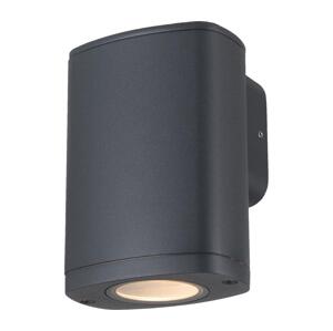 38881 - Venkovní nástěnné svítidlo ZEVI 1xGU10/10W/230V IP54 antracit