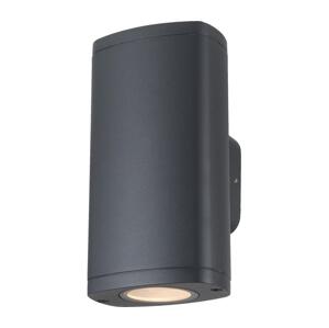 38883 - Venkovní nástěnné svítidlo ZEVI 2xGU10/10W/230V IP54 antracit