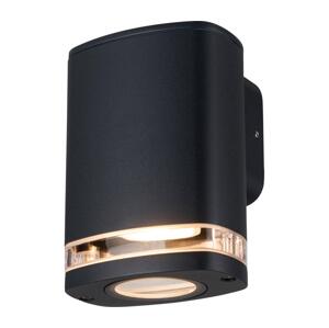 38884 - Venkovní nástěnné svítidlo ZEVI 1xGU10/10W/230V IP54 černá