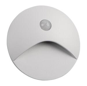 39123 - LED Schod. svítidlo se senz. EXIN 2,5W/230V 3000K IP65 bílá kul. 39123