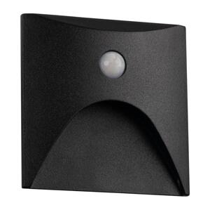 39130 - LED Schod. svítidlo se senz. EXIN 2,5W/230V 3000K IP65 černá hr. 39130