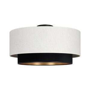 Stropní svítidlo NATIA 1xE27/60W/230V bílá/černá H0229