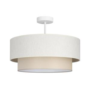 Přisazený lustr NATIA 1xE27/60W/230V krémová H0233